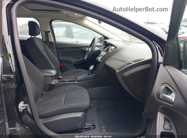 1FADP3M22JL242966 2018 FORD FOCUS Black წინა სალონის ხედი