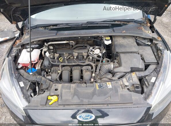1FADP3M22JL242966 2018 FORD FOCUS Black უკანა ხედი