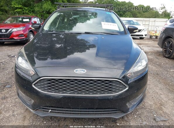 1FADP3M22JL242966 2018 FORD FOCUS Black ხელსაწყოთა პანელის ხედი