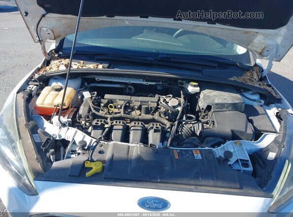 1FADP3M28HL227317 2017 FORD FOCUS White Вид ззаду