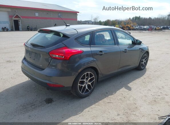 1FADP3M2XHL326494 2017 FORD FOCUS Gray Trasero derecho