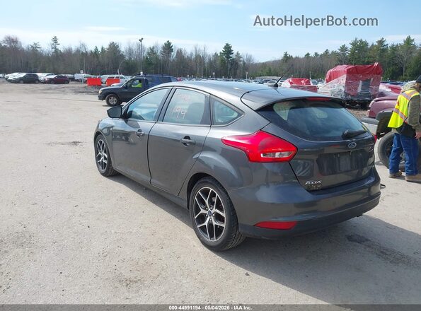 1FADP3M2XHL326494 2017 FORD FOCUS Gray Trasero izquierdo
