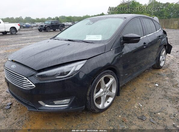1FADP3N25JL332675 2018 FORD FOCUS Black Front left