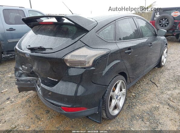 1FADP3N25JL332675 2018 FORD FOCUS Black Rear right