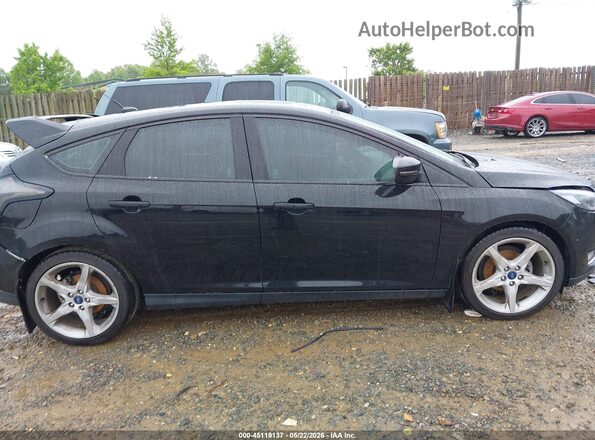1FADP3N25JL332675 2018 FORD FOCUS Black 360 interior view