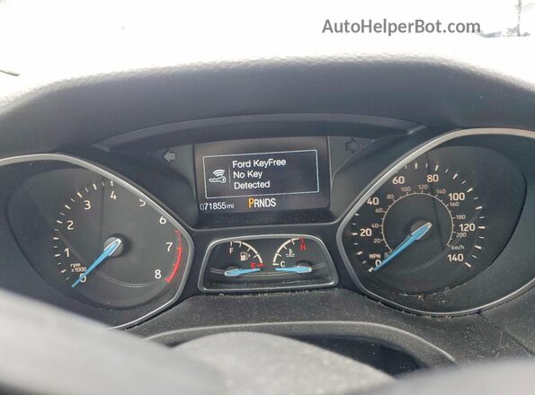 1FADP3N27JL271877 2018 FORD FOCUS Silver 