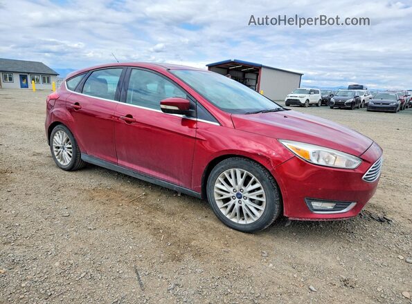 1FADP3N2XHL264870 2017 FORD FOCUS Red Передня права чверть