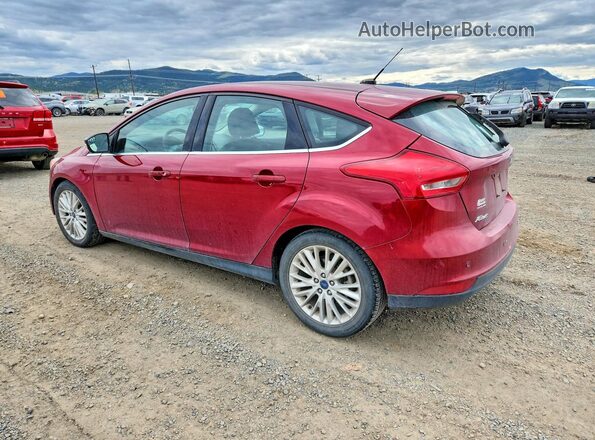 1FADP3N2XHL264870 2017 FORD FOCUS Red Задня ліва чверть