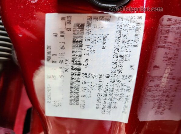 1FADP3N2XHL264870 2017 FORD FOCUS Red Вид підкапотного простору
