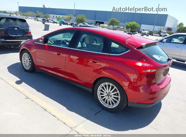 1FADP3R42HL263787 2017 FORD FOCUS ELECTRIC Красный Задняя левая четверть