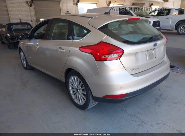 1FADP3R46JL296121 2018 FORD FOCUS ELECTRIC Gold 