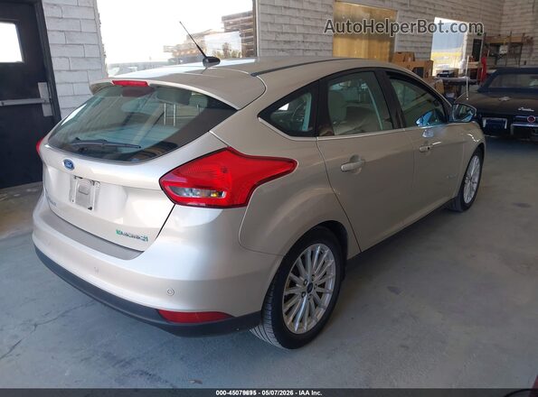 1FADP3R46JL296121 2018 FORD FOCUS ELECTRIC Gold 