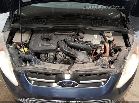 1FADP5AU0GL113053 2016 FORD C-MAX HYBRID Blue Widok z tyłu