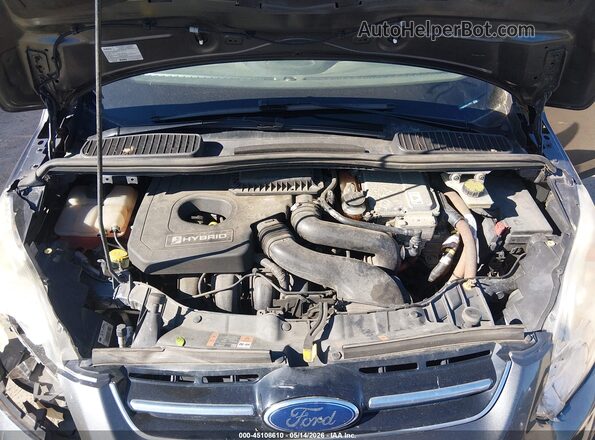 1FADP5AU5GL114831 2016 FORD C-MAX HYBRID Серебряный Вид сзади