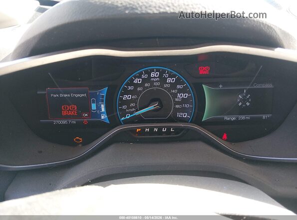 1FADP5AU5GL114831 2016 FORD C-MAX HYBRID Серебряный 