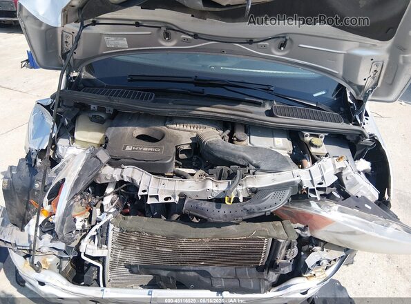 1FADP5AU7GL108335 2016 FORD C-MAX HYBRID Gray Rear view