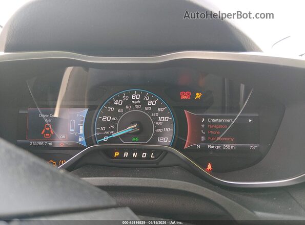 1FADP5AU7GL108335 2016 FORD C-MAX HYBRID Gray Rear seats view