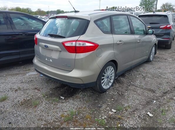 1FADP5AU9GL110281 2016 FORD C-MAX HYBRID Золотой Задняя правая четверть