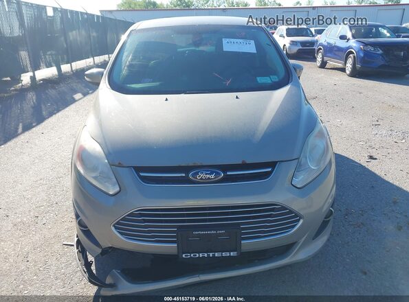 1FADP5BU8GL107886 2016 FORD C-MAX HYBRID Tan Instrument cluster view