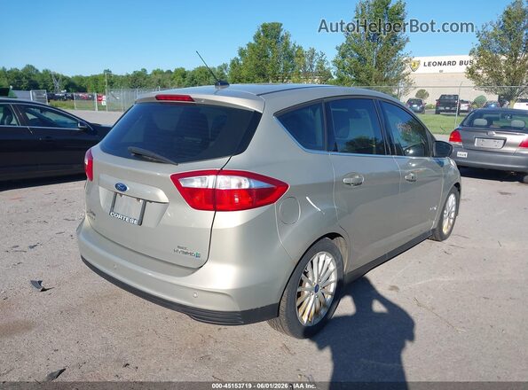 1FADP5BU8GL107886 2016 FORD C-MAX HYBRID Tan Rear right