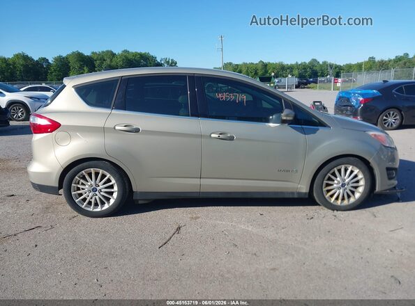 1FADP5BU8GL107886 2016 FORD C-MAX HYBRID Tan Rear interior view