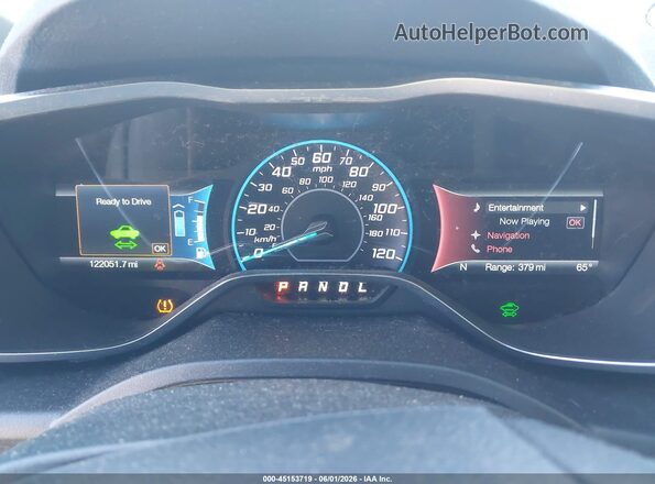 1FADP5BU8GL107886 2016 FORD C-MAX HYBRID Tan Rear seats view