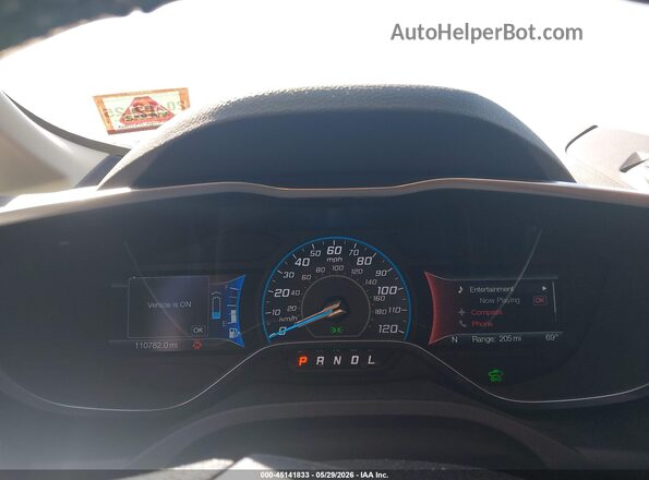 1FADP5CU5GL119928 2016 FORD C-MAX ENERGI White Widok tylnych siedzeń