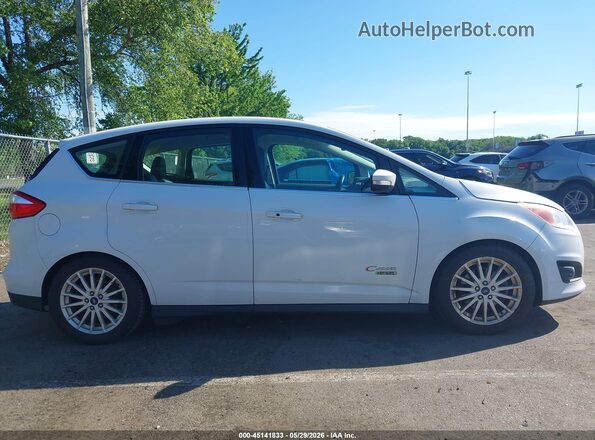 1FADP5CU5GL119928 2016 FORD C-MAX ENERGI White Widok wnętrza z tyłu