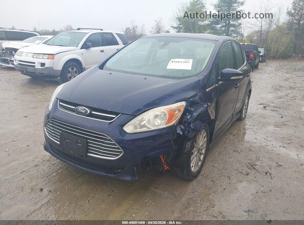 1FADP5CU7GL119753 2016 FORD C-MAX ENERGI Blue Vista tres cuartos delantera izquierda
