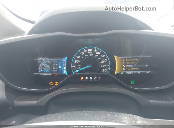1FADP5CU7GL119753 2016 FORD C-MAX ENERGI Blue Vista de los asientos traseros