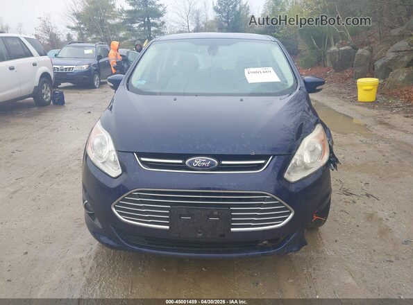 1FADP5CU7GL119753 2016 FORD C-MAX ENERGI Blue Vista del cuadro de instrumentos