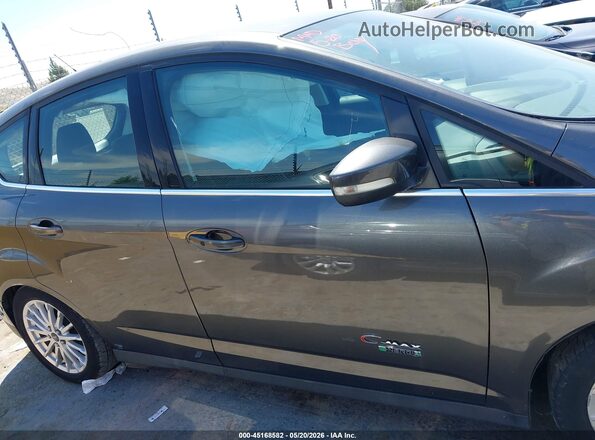1FADP5CU9GL101724 2016 FORD C-MAX ENERGI Gray უკანა სალონის ხედი