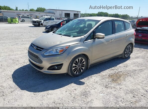 1FADP5DU7HL114441 2017 FORD C-MAX HYBRID Champagne Przód lewy