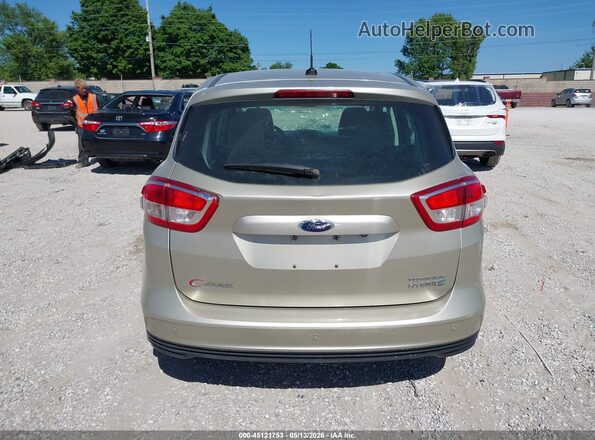 1FADP5DU7HL114441 2017 FORD C-MAX HYBRID Champagne 