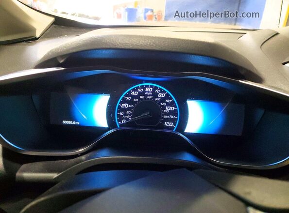 1FADP5DU7JL105826 2018 FORD C-MAX Серебряный Вид щитка приборов