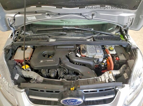 1FADP5DU7JL105826 2018 FORD C-MAX Серебряный Вид подкапотного пространства