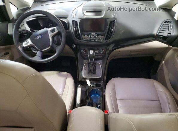 1FADP5DU7JL105826 2018 FORD C-MAX Серебряный Вид панели приборов