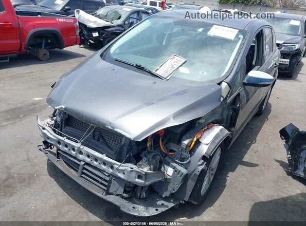1FADP5EU2HL115950 2017 FORD C-MAX ENERGI Gray წინა მარცხენა ხედი სამი მეოთხედიდან