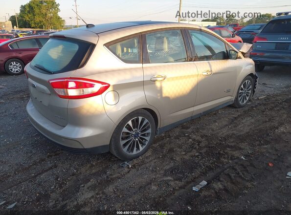 1FADP5FU0HL103620 2017 FORD C-MAX ENERGI Beige Հետևի աջ
