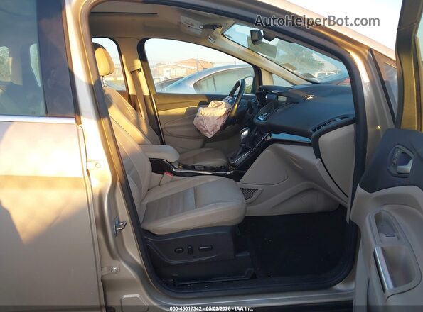 1FADP5FU0HL103620 2017 FORD C-MAX ENERGI Beige Սալոնի դիմացի տեսք