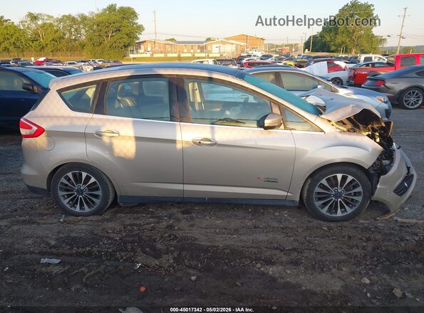 1FADP5FU0HL103620 2017 FORD C-MAX ENERGI Beige Սալոնի հետևի տեսք