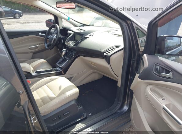 1FADP5FU0HL105108 2017 FORD C-MAX ENERGI Gray Vista interior delantera