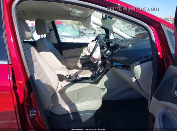 1FADP5FU3HL103787 2017 FORD C-MAX ENERGI Red Вид салону спереду
