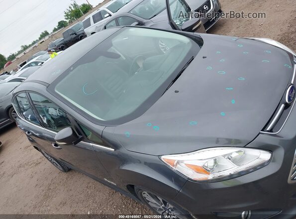 1FADP5FU5HL104701 2017 FORD C-MAX ENERGI Silver Front view