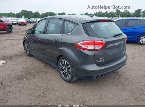 1FADP5FU5HL104701 2017 FORD C-MAX ENERGI Silver Rear left