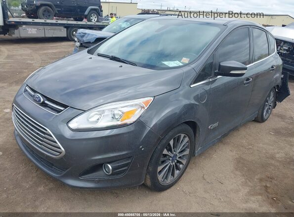 1FADP5FUXHL109327 2017 FORD C-MAX ENERGI Серый Передняя левая четверть