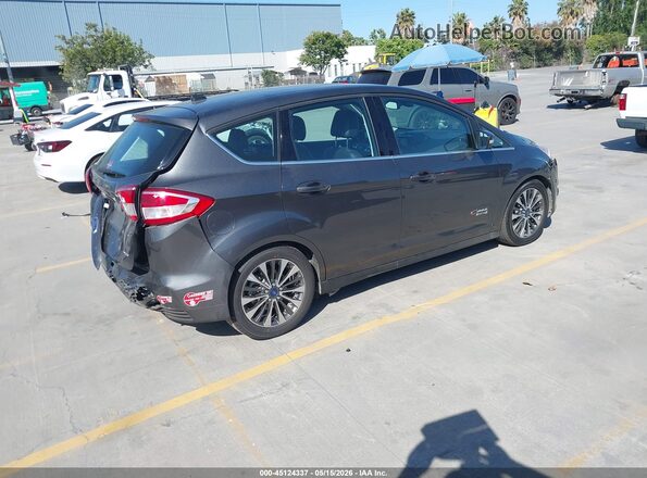 1FADP5FUXHL117282 2017 FORD C-MAX ENERGI Gray Rear right