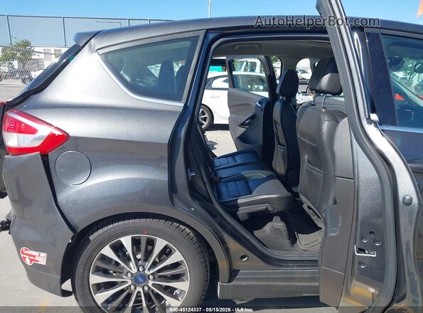 1FADP5FUXHL117282 2017 FORD C-MAX ENERGI Gray VIN sticker view