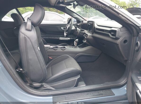 1FAGP8UH2R5138217 2024 FORD MUSTANG Blue Widok wnętrza z przodu