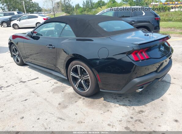 1FAGP8UH4R5129132 2024 FORD MUSTANG Black Trasero izquierdo